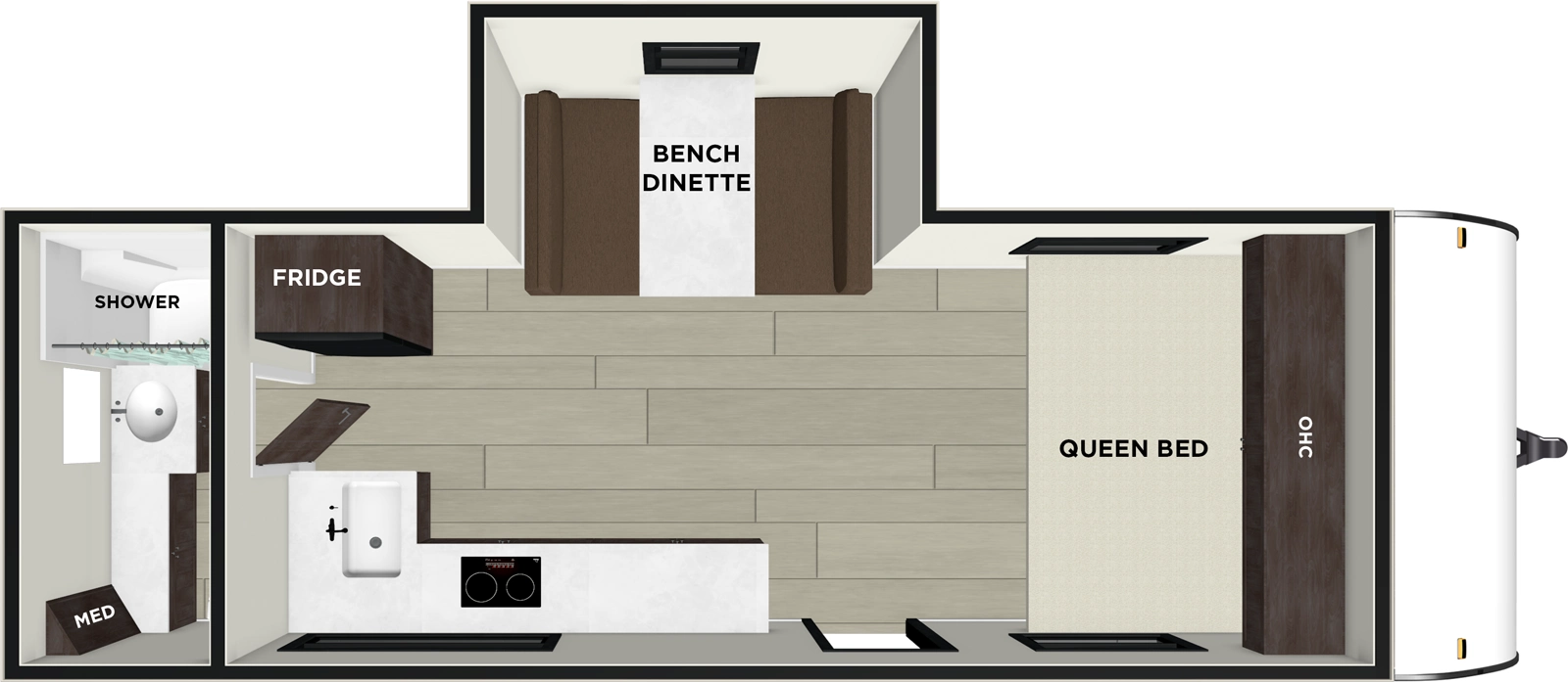 Wildwood Fsx 177ICE Floorplan